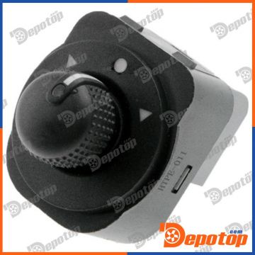 Commande, ajustage du miroir avant gauche pour PEUGEOT | 735511514